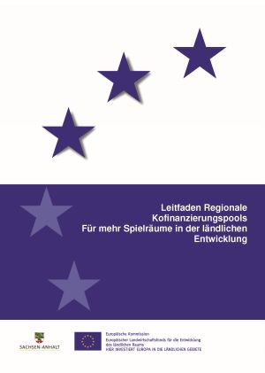 Deckblatt Leitfaden Regionale Kofinanzierungspools