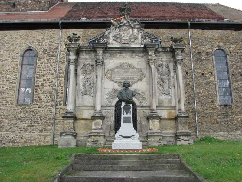 Mausoleum nach Gerüstabbau